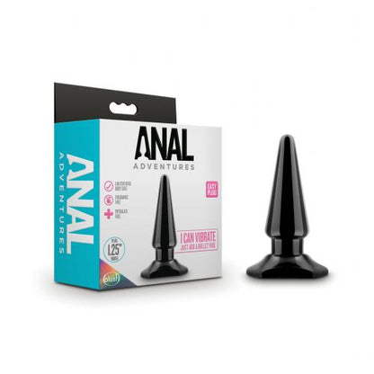 Anal Adventures - Easy Anaal Plug - Zwart