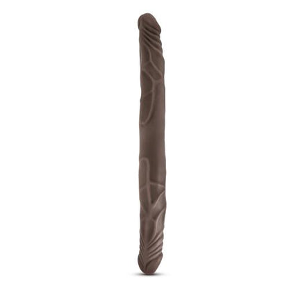 Dr. Skin - Realistische Dubbele Dildo 35 cm - Chocolate