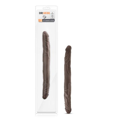 Dr. Skin - Realistische Dubbele Dildo 35 cm - Chocolate