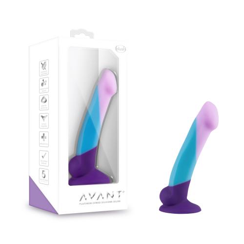 Avant - Siliconen Dildo Met Zuignap - Purple Haze