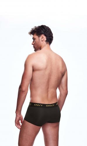 Envy Transparante Mesh Herenshort - Zwart