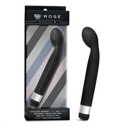 Rose - Scarlet G-spot Vibrator - Zwart