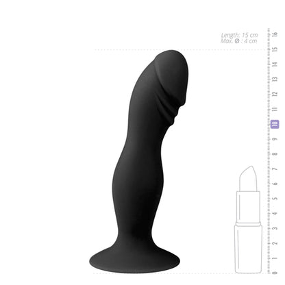 Siliconen Dildo Met Zuignap - 13.5 cm