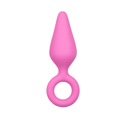 Roze Buttplug Met Trekring