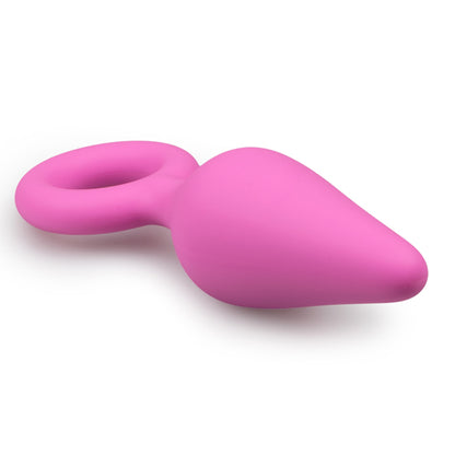 Roze Buttplug Met Trekring