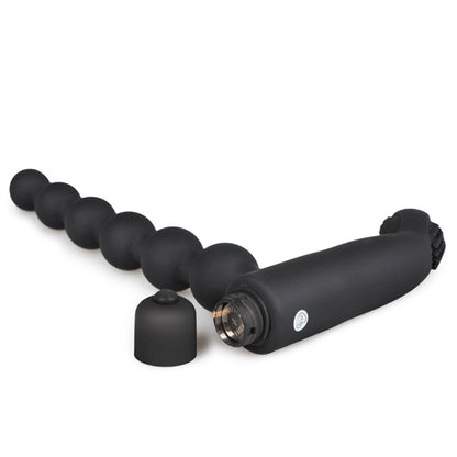 Beaded Buddy Vibrator - Zwart