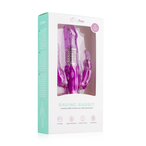 Raving Rabbit Vibrator - Paars