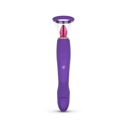 Pleasure Pump Met G-Spot Vibrator - Paars