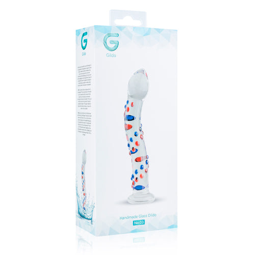 Glazen G-Spot/Prostaatdildo No. 3