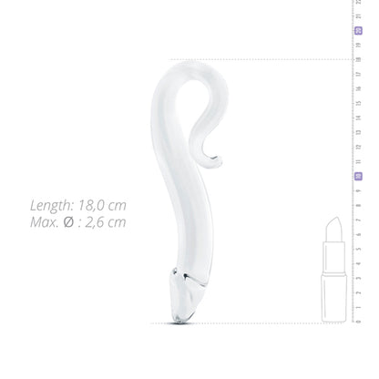 Glazen G-Spot/Prostaat Dildo No. 14