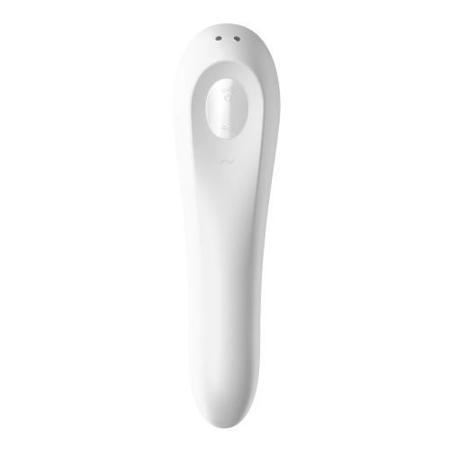 Satisfyer Dual Pleasure Luchtdrukvibrator - Wit