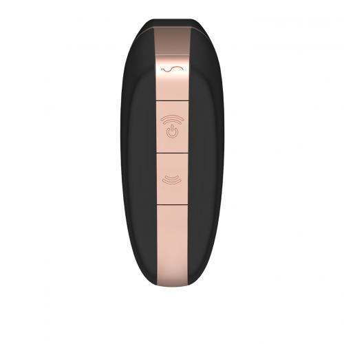 Satisfyer Love Triangle Luchtdrukvibrator - Zwart