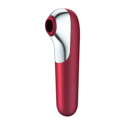 Satisfyer Dual Love Luchtdrukvibrator- Rood