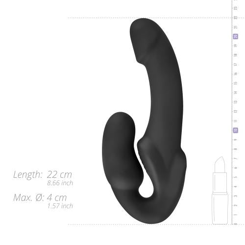 No-Parts - Morgan Strapless Strapon Dildo 22 cm