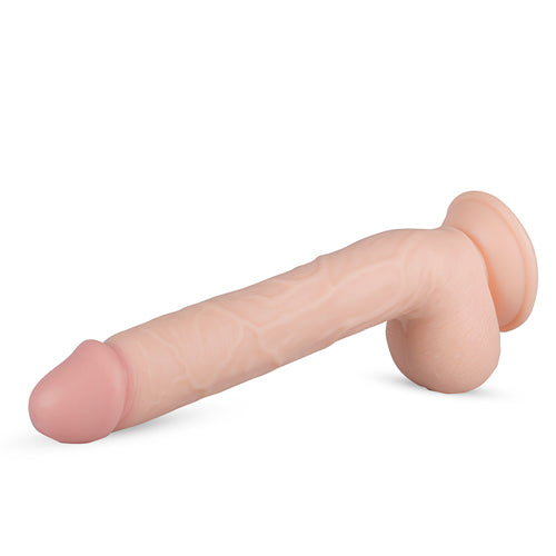 Elvin Realistische Dildo Met Balzak - 21 cm