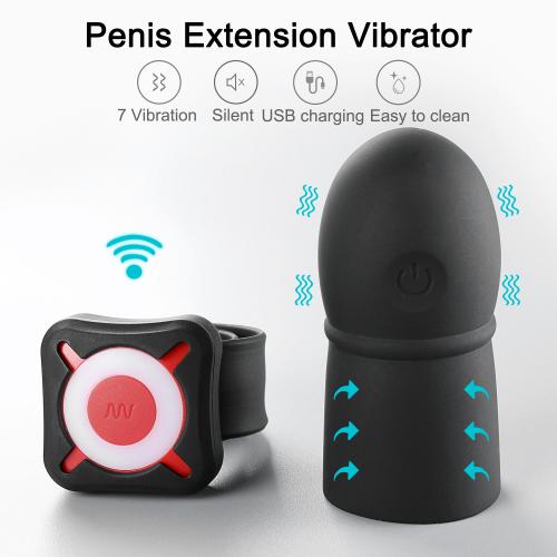 OTOUCH - Super Striker Verlengende Penis Sleeve Met Vibraties