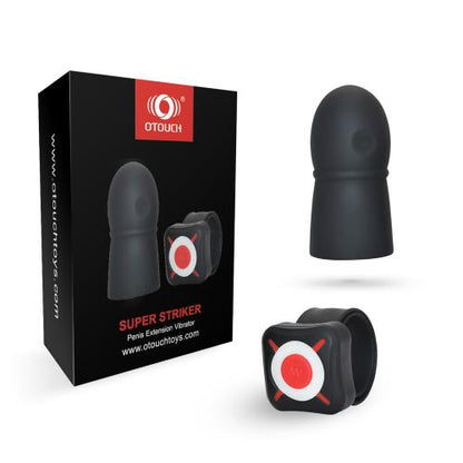 OTOUCH - Super Striker Verlengende Penis Sleeve Met Vibraties