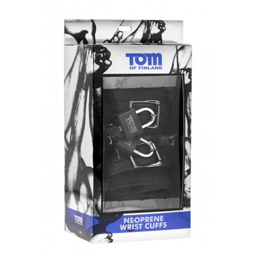 Tom of Finland Neopreen Handboeien met slot