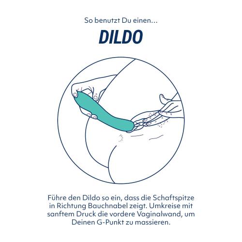 Siliconen dildo met zuignap